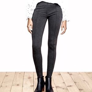 Dark Heathered Grey Pointe Zip Pocket Legging Pant